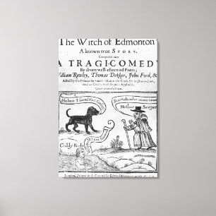 Toile Frontispice "la sorcière d'Edmonton