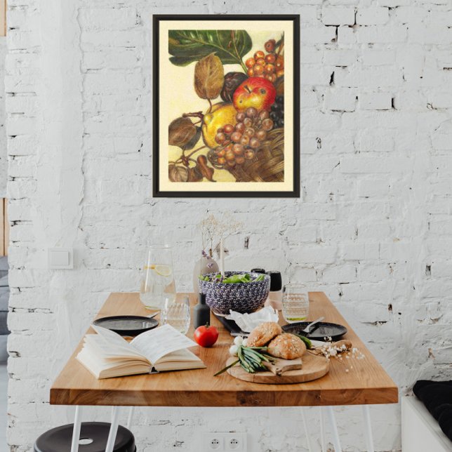 Toile Fruit Still Life Framed Art - Kitchen Decor (Créateur téléchargé)