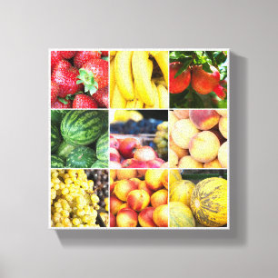 Toile Fruits - photo modèle
