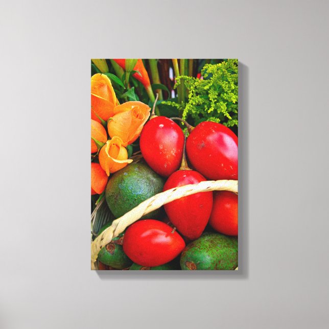 Toile Fruits tropicaux (Recto)