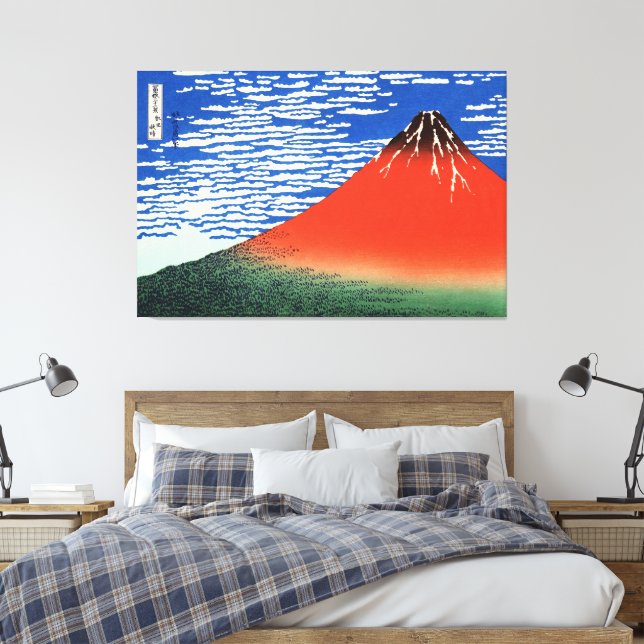 Toile Fuji Hokusai Ukiyo-e Art japonais (Insitu(Chambre))