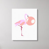 Funky Bubble Flamant rose de gomme soufflante bull