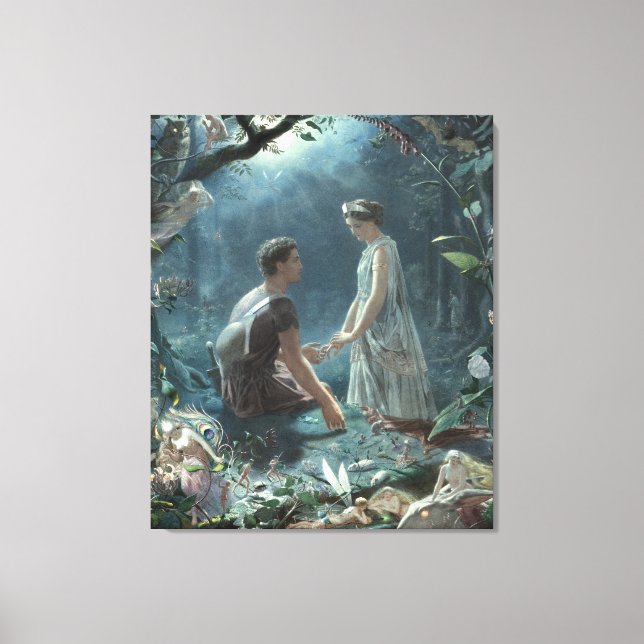 Toile Furries : Le rêve d'une nuit d'été de Shakespeare (Recto)