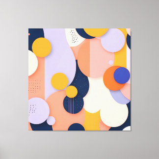 Toile Fusion de la sphère de couleur