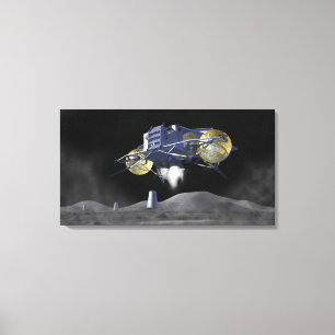 Toile Futures missions 4 d'exploration d'espace