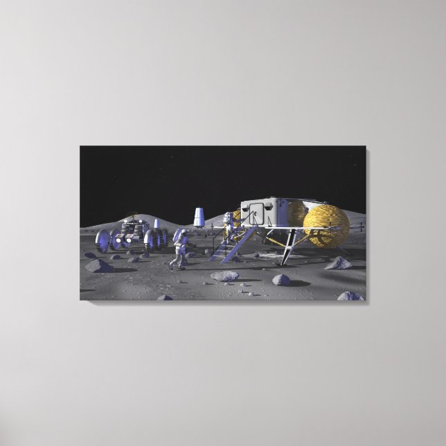 Toile Futures missions d'exploration spatiale 13 (Recto)