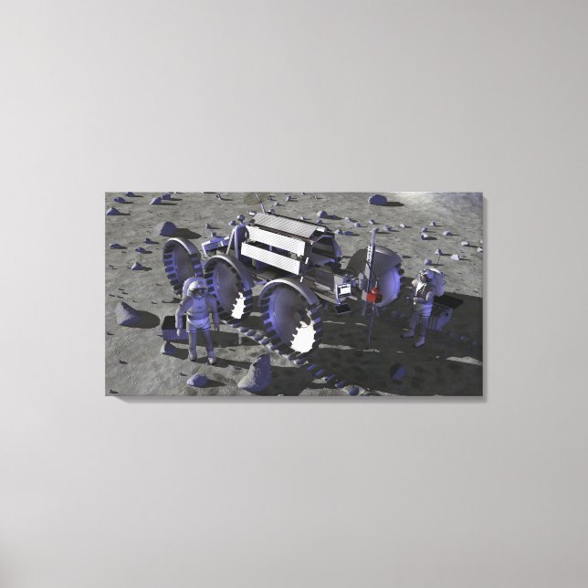 Toile Futures missions d'exploration spatiale 13 (Recto)