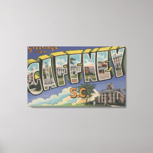 Toile Gaffney, la Caroline du Sud - grandes scènes de