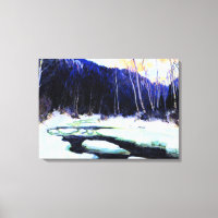 Gagnon - Dégel de la rivière, beaux-arts