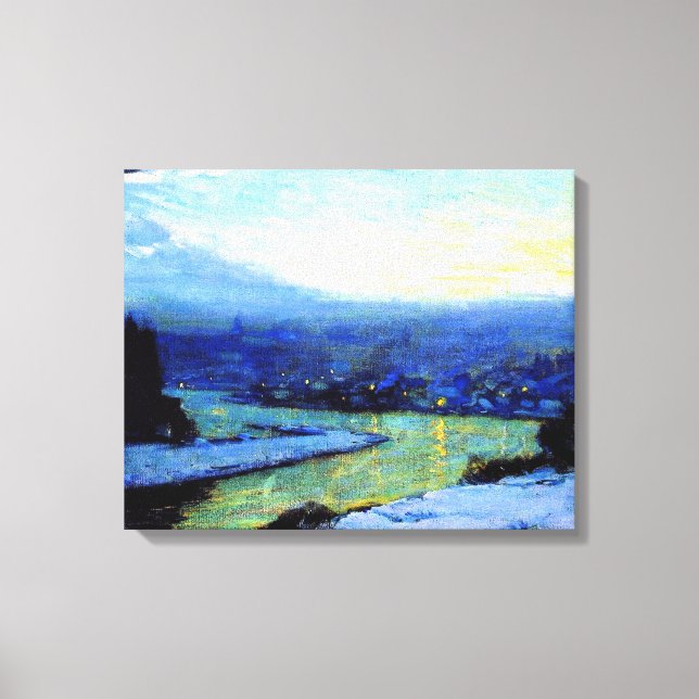 Toile Gagnon - Twilight, peinture fine art (Recto)