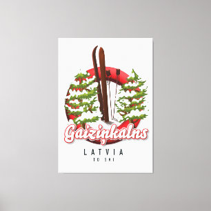 Toile Gaiziņkalns Lettonie logo ski