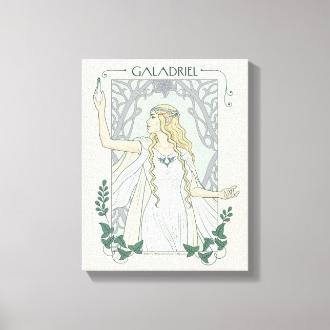 Toile Galadriel Lumière de Valinor Graphique (Recto)