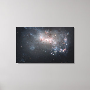 Toile Galaxie irrégulière naine magellanique NGC 4449