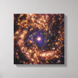 Toile Galaxie spirale à sursaut d'étoiles ESO Messier 61