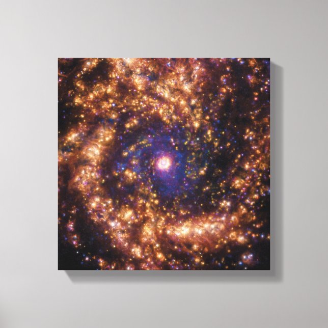 Toile Galaxie spirale à sursaut d'étoiles ESO Messier 61 (Recto)