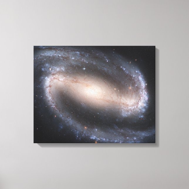 Toile Galaxie spirale barrée NGC 1300 (Recto)