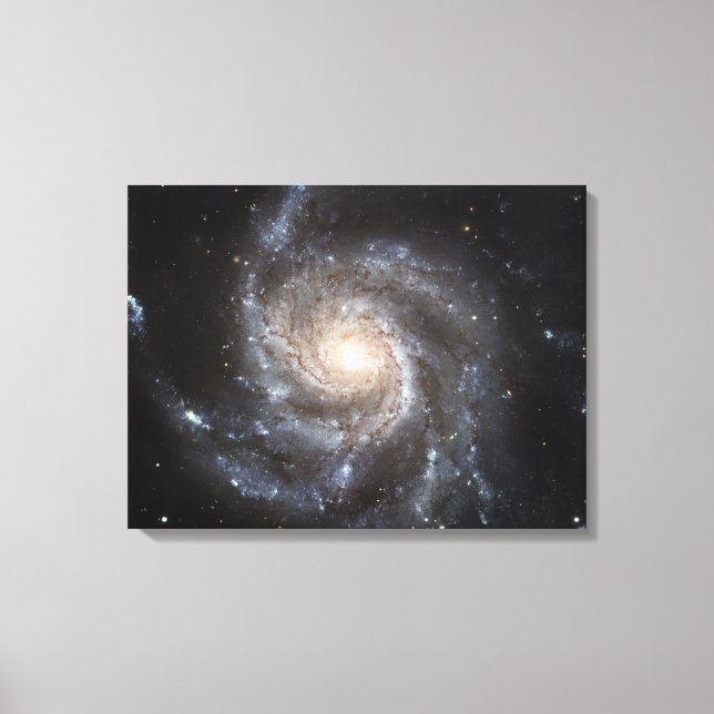 Toile Galaxie spirale Messier 101 (Recto)