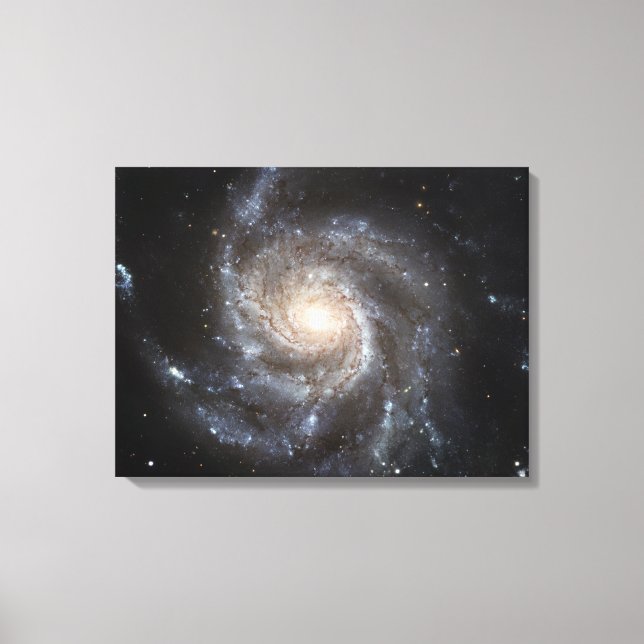 Toile Galaxie spirale Messier 101 (Recto)