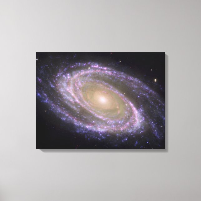 Toile Galaxie spirale Messier 81 (Recto)