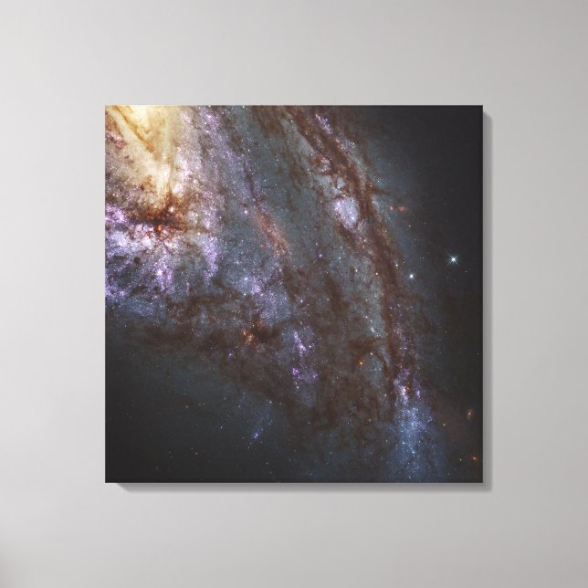 Toile Galaxie Spirale Ngc 3627. (Recto)