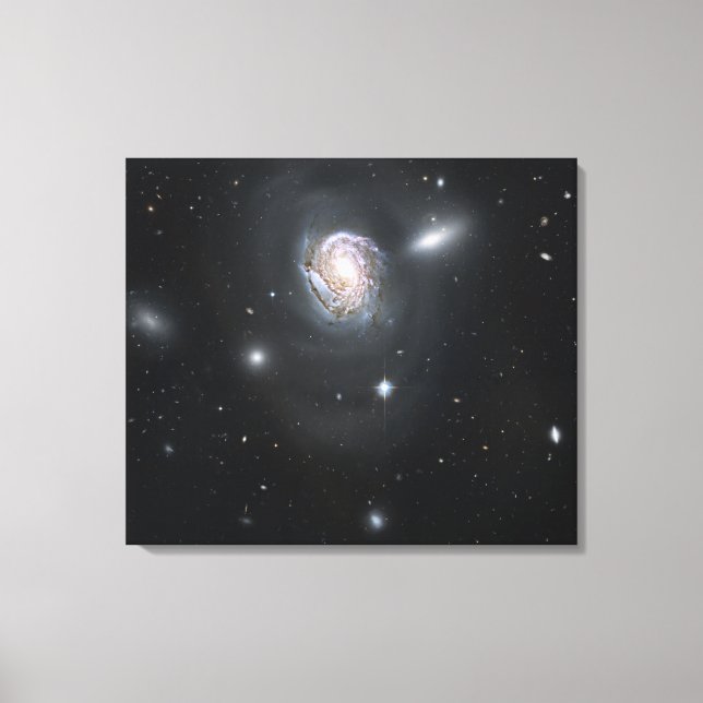 Toile Galaxie spirale NGC 4911 (Recto)