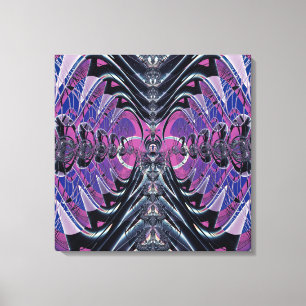 Toile Galaxie violette