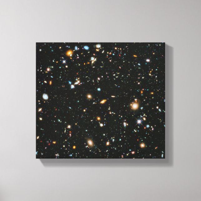 Toile Galaxies du champ ultra-profond de Hubble de la NA (Recto)