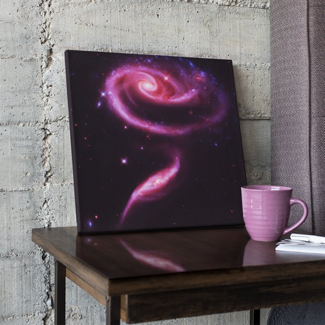Toile Galaxies Rose Celeste Rose (Créateur téléchargé)