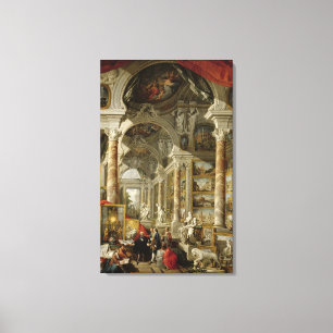 Toile Galerie avec des vues de Rome moderne, 1759