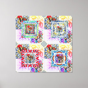 Toile Galo de Barcelos, Portugal