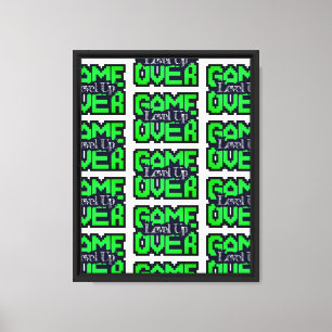 Toile Game Over, Level Up : Aventure rétro en sandbox à