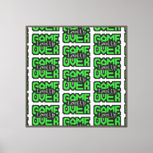 Toile Game Over, Level Up : Aventure rétro en sandbox à