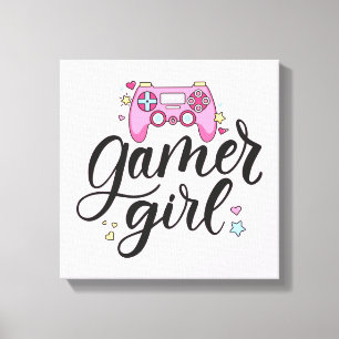 Toile Gamer fille