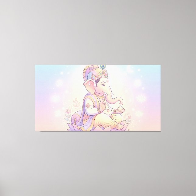 Toile Ganesha Calme Divin (Recto)