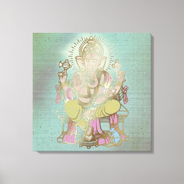 Toile GANESHA - Wrapped Canvas (Recto)
