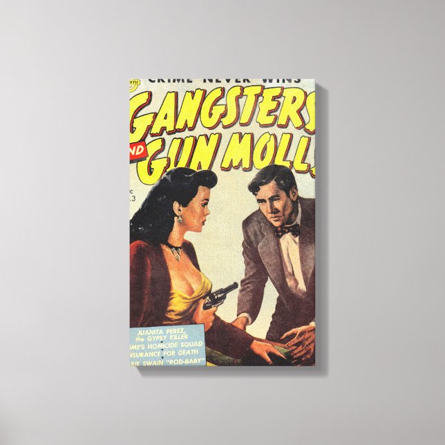 Toile Gangsters et poupées d'armes à feu (Recto)