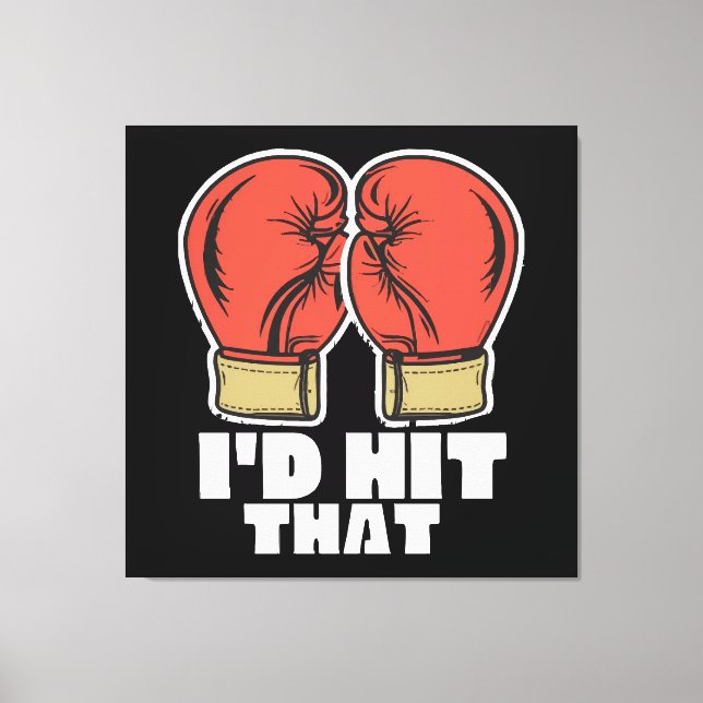Toile Gants de boxe (Recto)