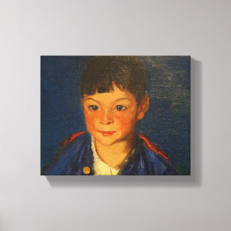 Toile Garçon peintre à l'huile | Zazzle_Growshop.