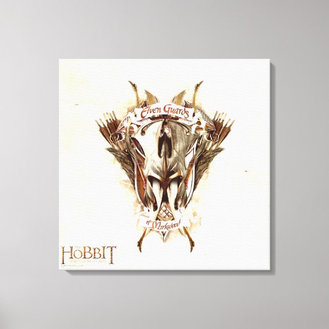 Toile Garde elfe de l'arme Mirkwood (Recto)