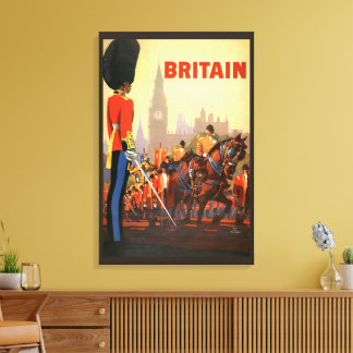 Toile Garde royale britannique vintage du roi Grande-Bre