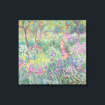 Toile Garden à Giverny by Claude Monet<br><div class="desc">Claude Monet - Garden à Giverny. Beautiful impressionism painting of a garden in Giverny by Claude Monet.</div>