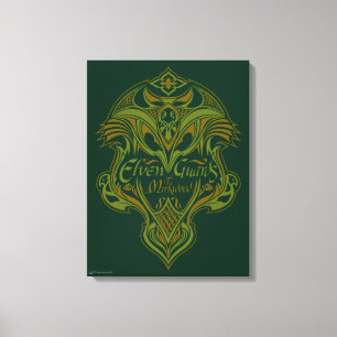 Toile Gardes d'Elven d'icône de bouclier de Mirkwood
