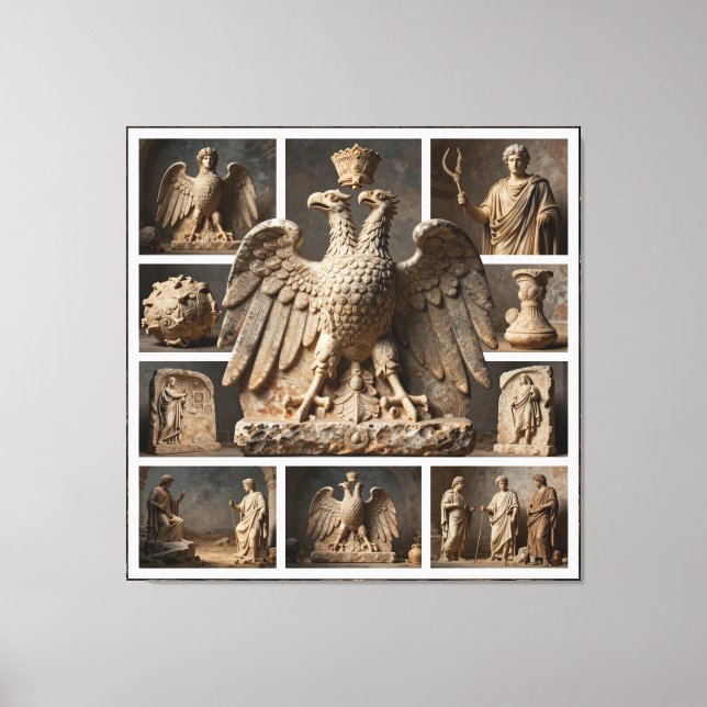 Toile Gardien des Lieux Sacrés (Recto)