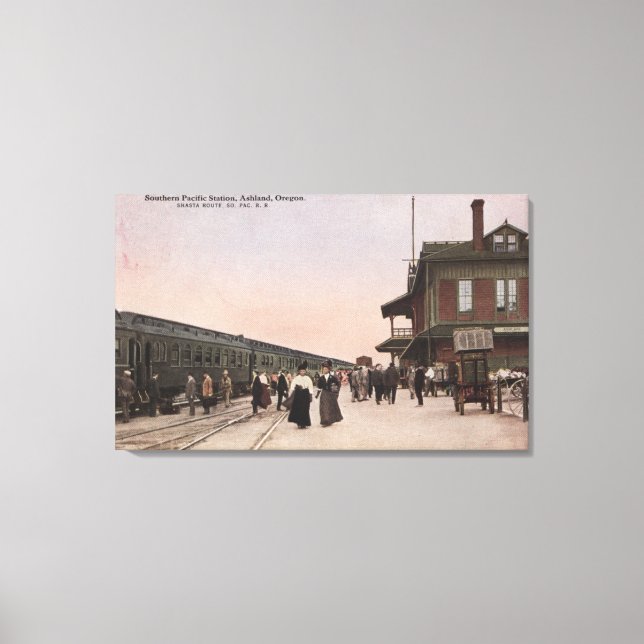 Toile Gare du Pacifique Sud (Recto)