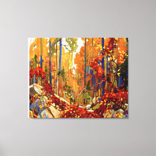 Toile Garland d'automne, art de Tom Thomson,