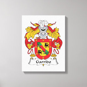 Toile Garrido Family Crest