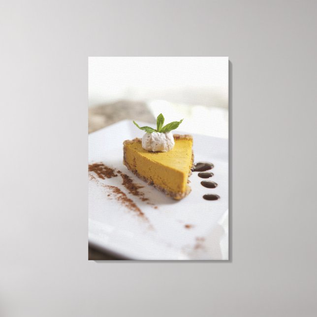Toile Gâteau au fromage et citrouille (Recto)