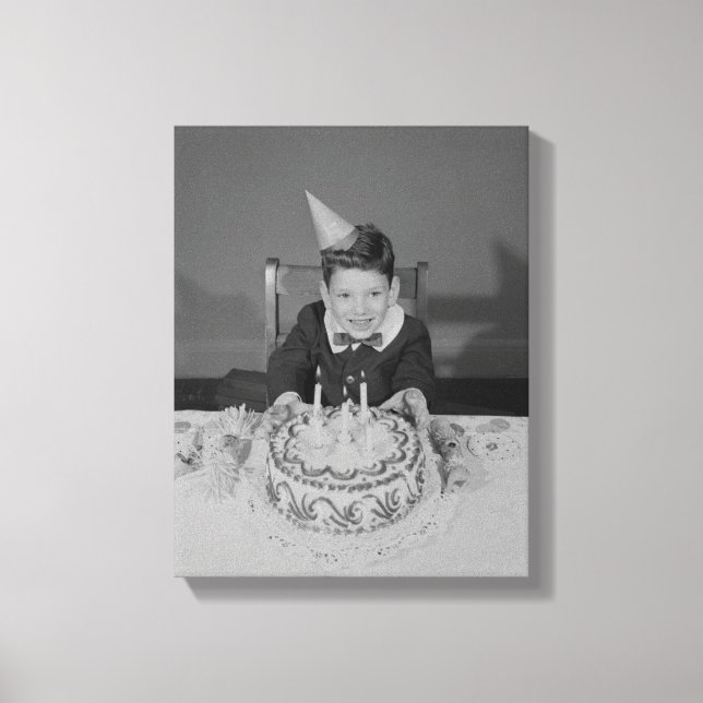 Toile Gâteau d'anniversaire (Recto)