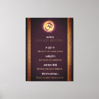 Gayatri Mantra sanskrit et anglais
