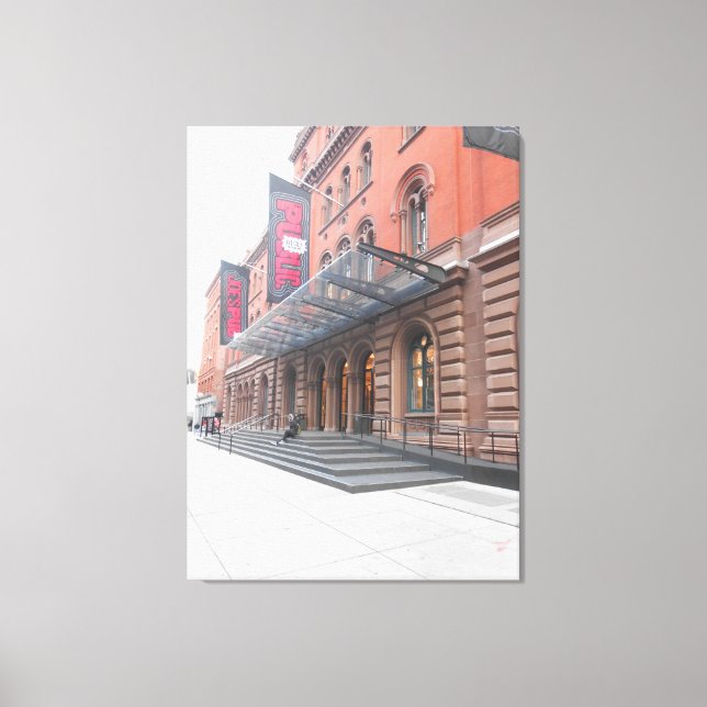 Toile "Gaye Elise Beda", "New York City, NYC" (Recto)